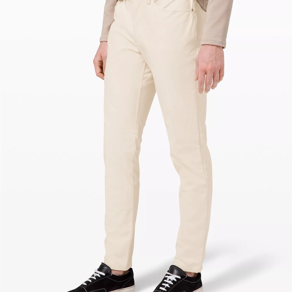 Lululemon ABC Pant Slim 32" x 31” *Utilitech - White Opal